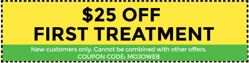 Receive $25 off your first yard treatment! New customers Only
